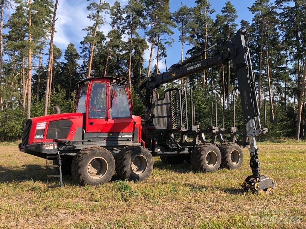 Komatsu 855 Tomruk yükleyici traktörler