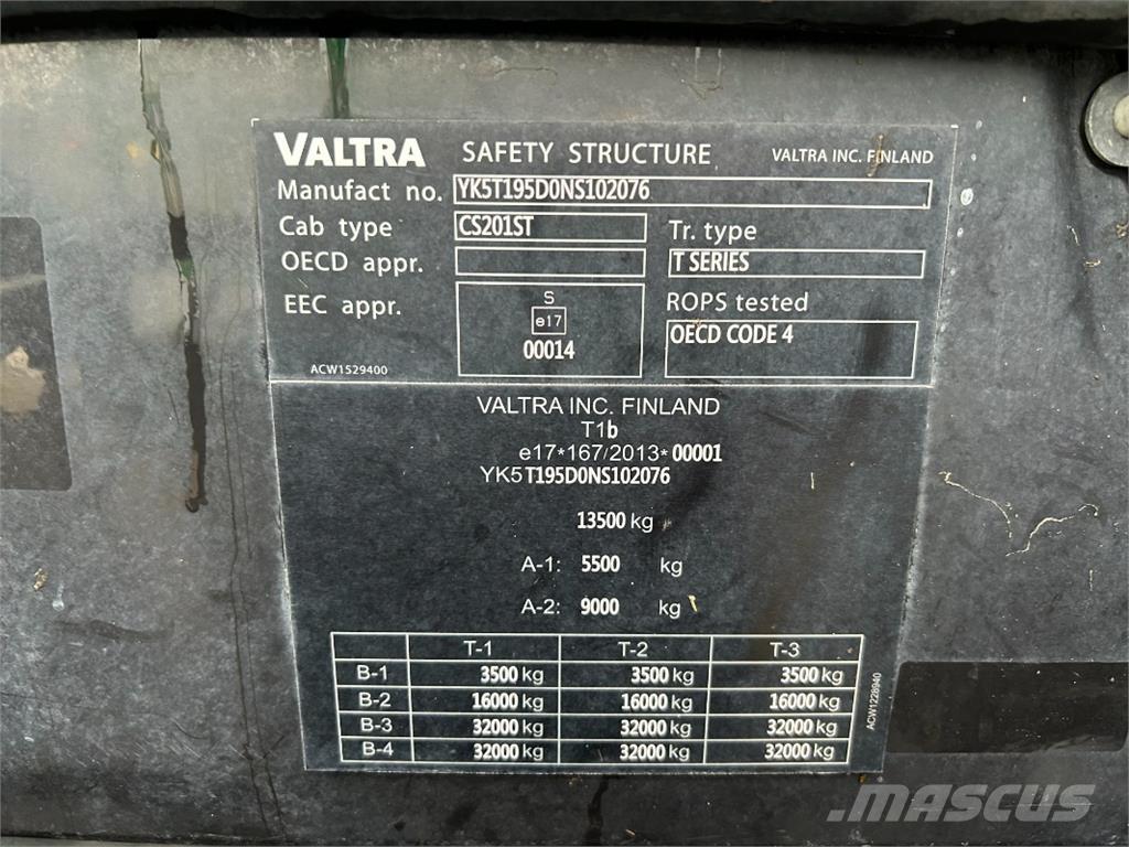 Valtra T195 Traktörler