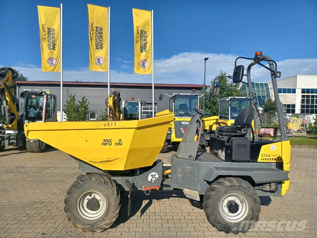 Wacker Neuson DW40 Belden kirma kamyonlar