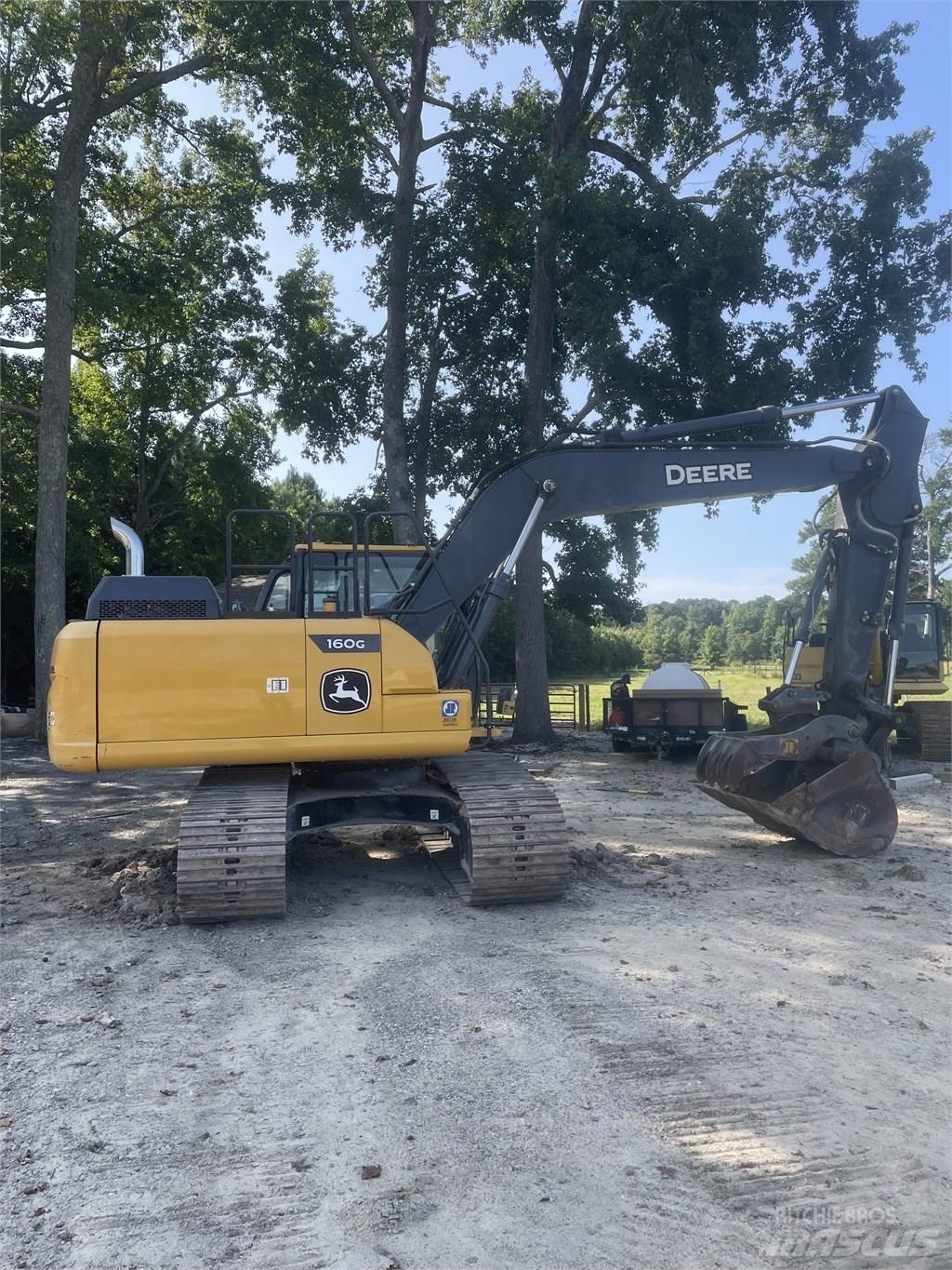 John Deere 160 GLC Paletli ekskavatörler