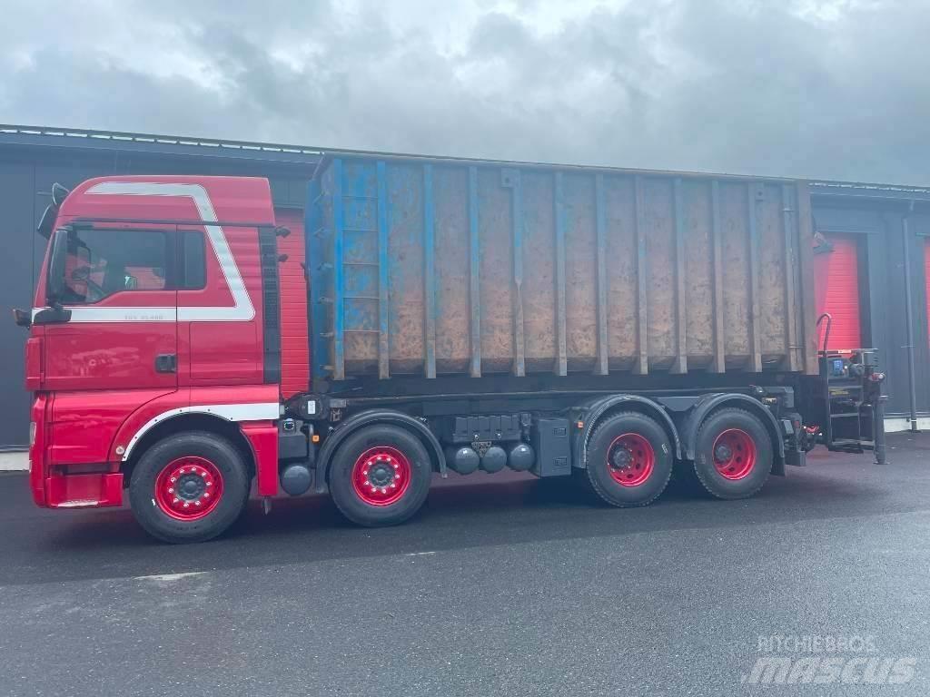 MAN TGX 35.480 Araç üzeri vinçler