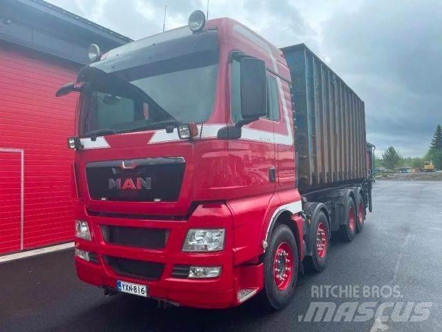 MAN TGX 35.480 Araç üzeri vinçler