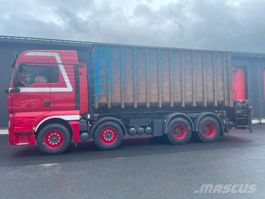 MAN TGX 35.480 Araç üzeri vinçler