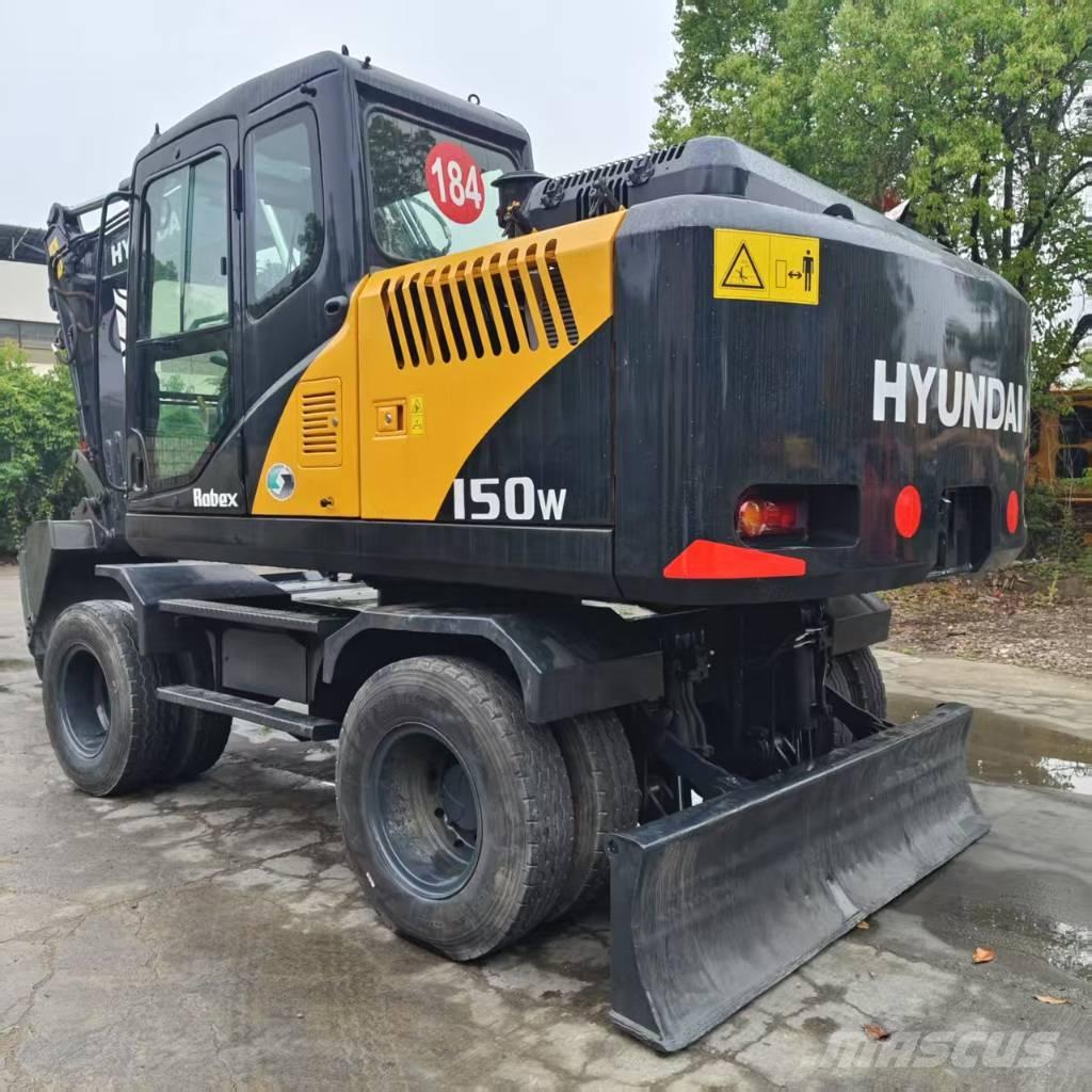Hyundai R 150 W Lastik tekerli ekskavatörler
