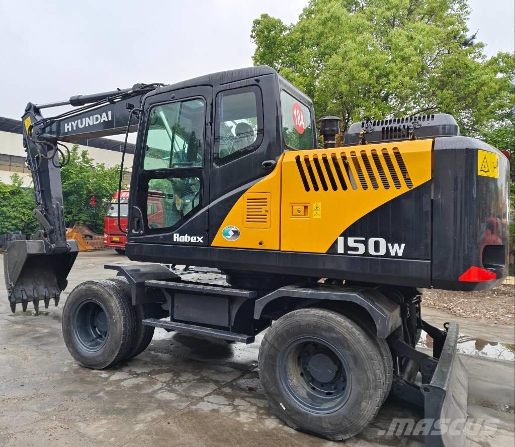 Hyundai R 150 W Lastik tekerli ekskavatörler