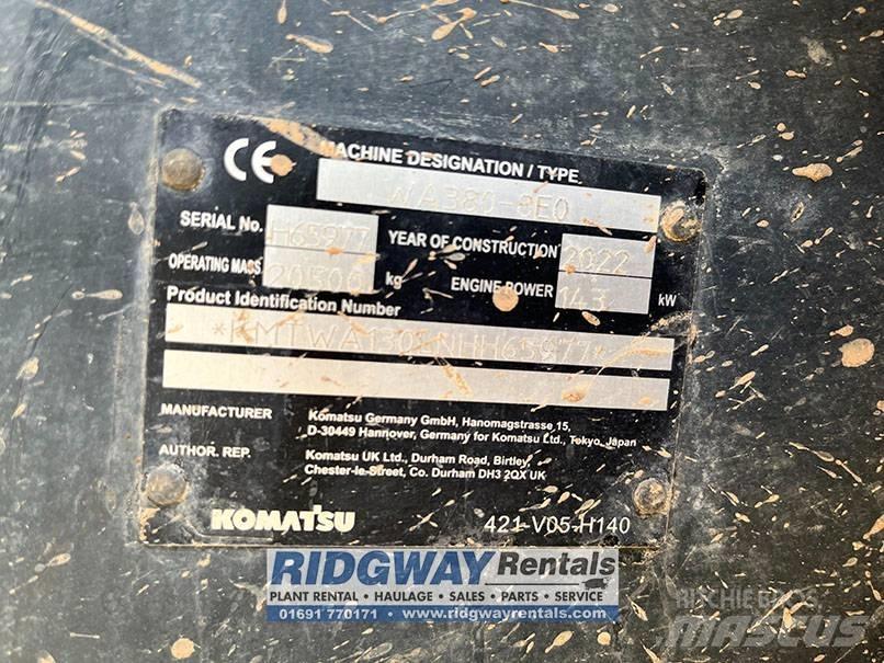 Komatsu WA 380-8 Çöp ayiklama ekipmanlari