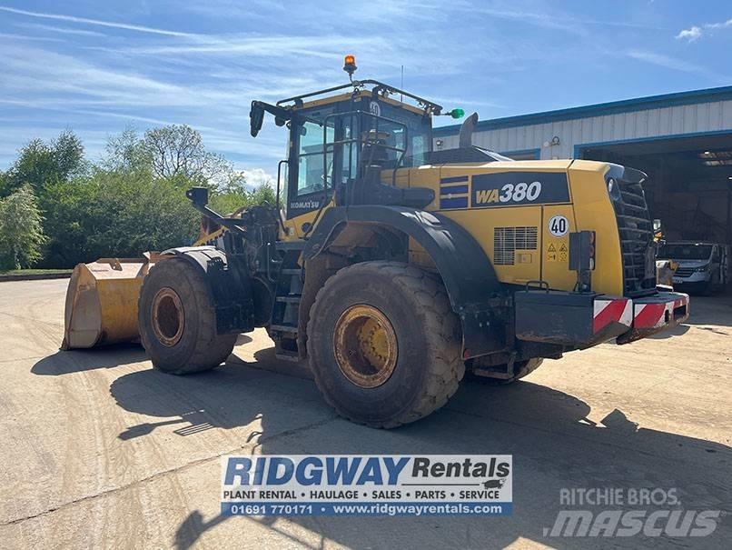 Komatsu WA 380-8 Çöp ayiklama ekipmanlari