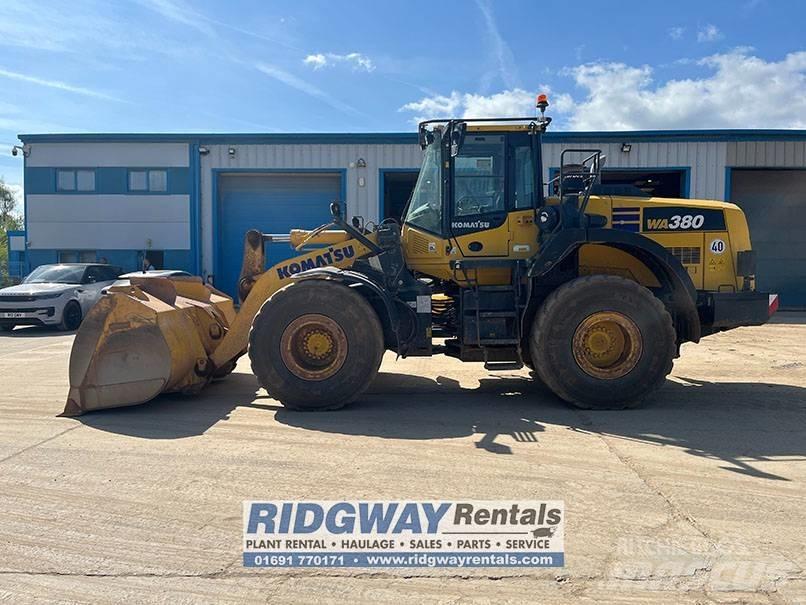 Komatsu WA 380-8 Çöp ayiklama ekipmanlari