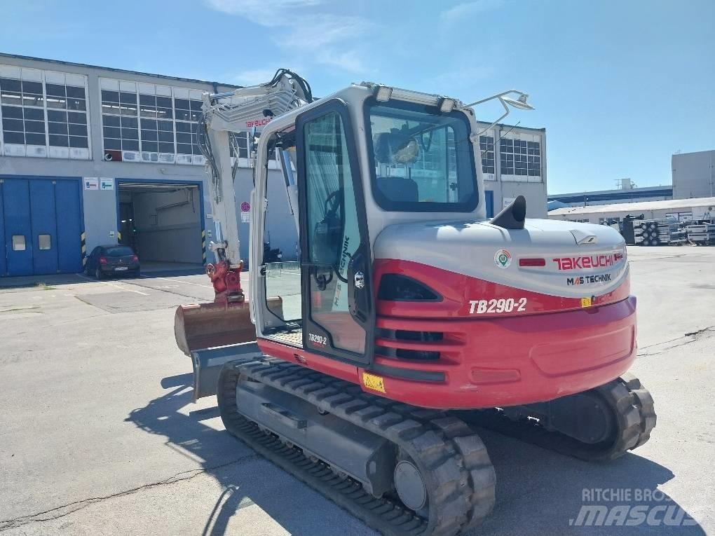 Takeuchi TB290-2 Midi ekskavatörler 7 - 12 t