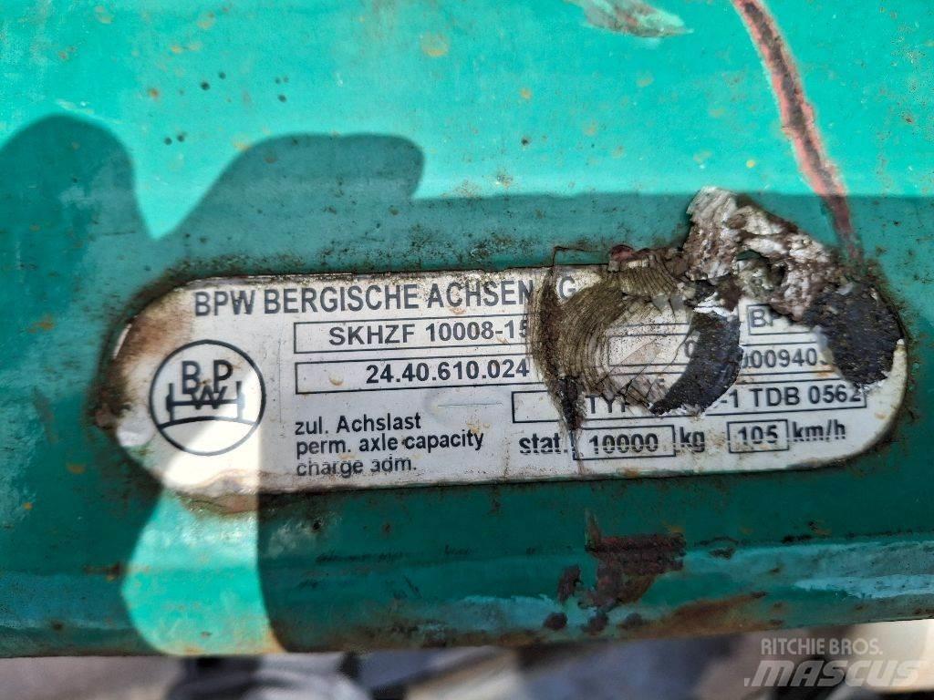 BPW SKHZF 10008-15 Akslar
