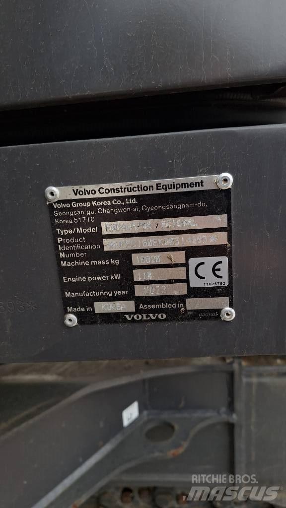 Volvo EC 160 EL Paletli ekskavatörler