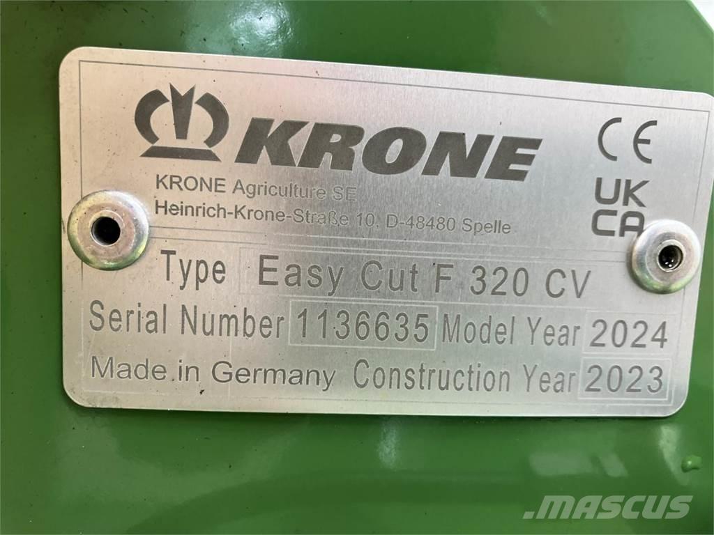 Krone EC F 320 CV Çayir biçme makinalari