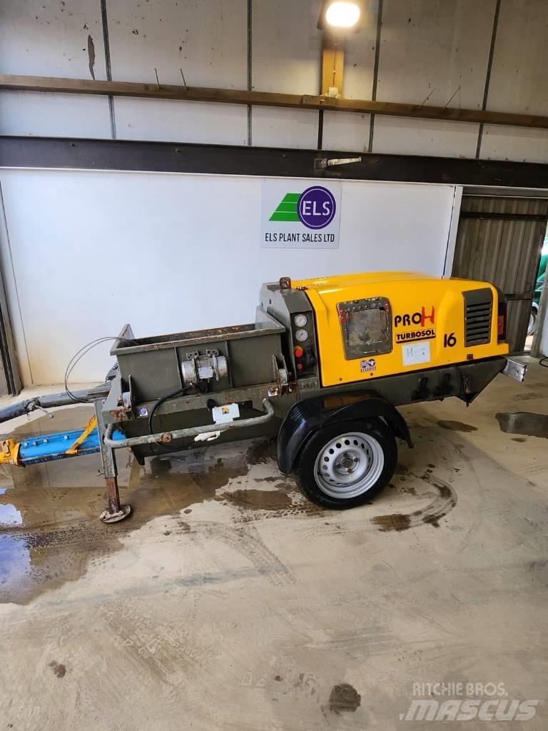 Turbosol PRO H Şap pompaları