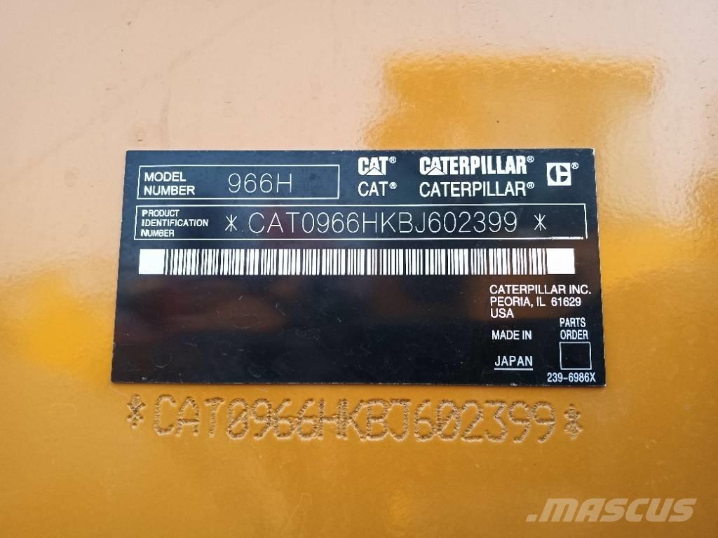 CAT 966 H Tekerlekli yükleyiciler