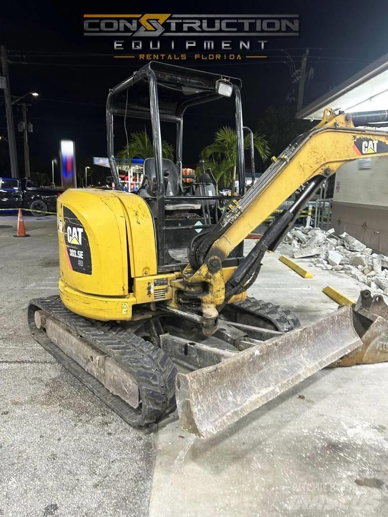 CAT 303.5 E CR Mini ekskavatörler, 7 tona dek