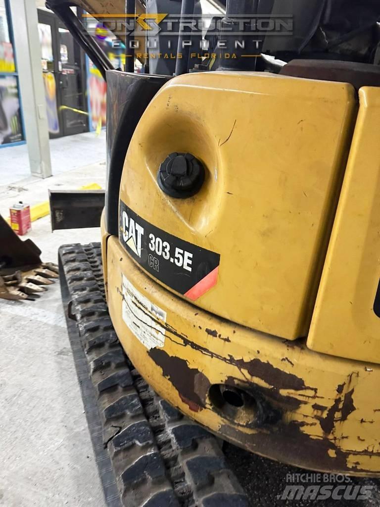 CAT 303.5 E CR Mini ekskavatörler, 7 tona dek