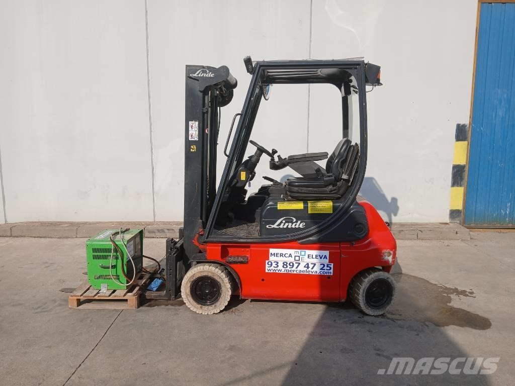 Linde E16P-02 Elektrikli forkliftler