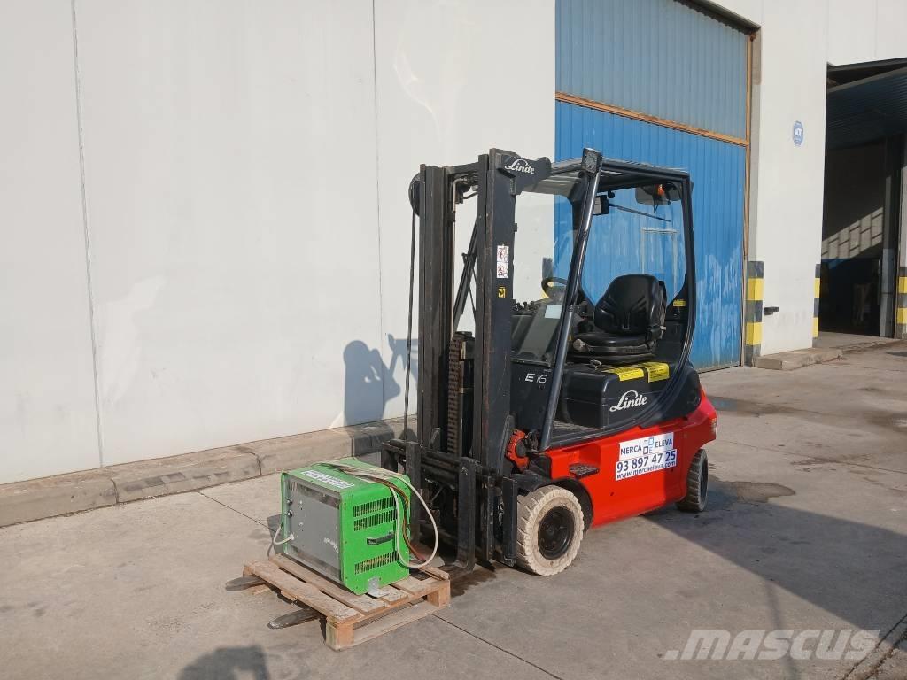 Linde E16P-02 Elektrikli forkliftler
