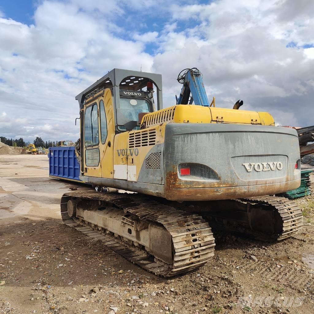 Volvo EC 210 B LC Paletli ekskavatörler