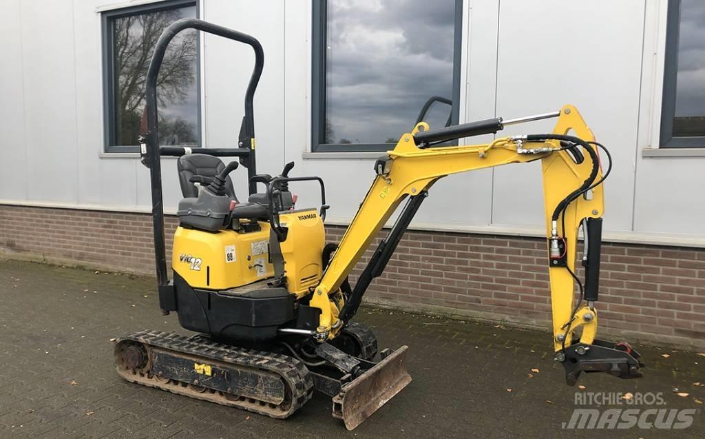 Yanmar Vio 12 Mini ekskavatörler, 7 tona dek