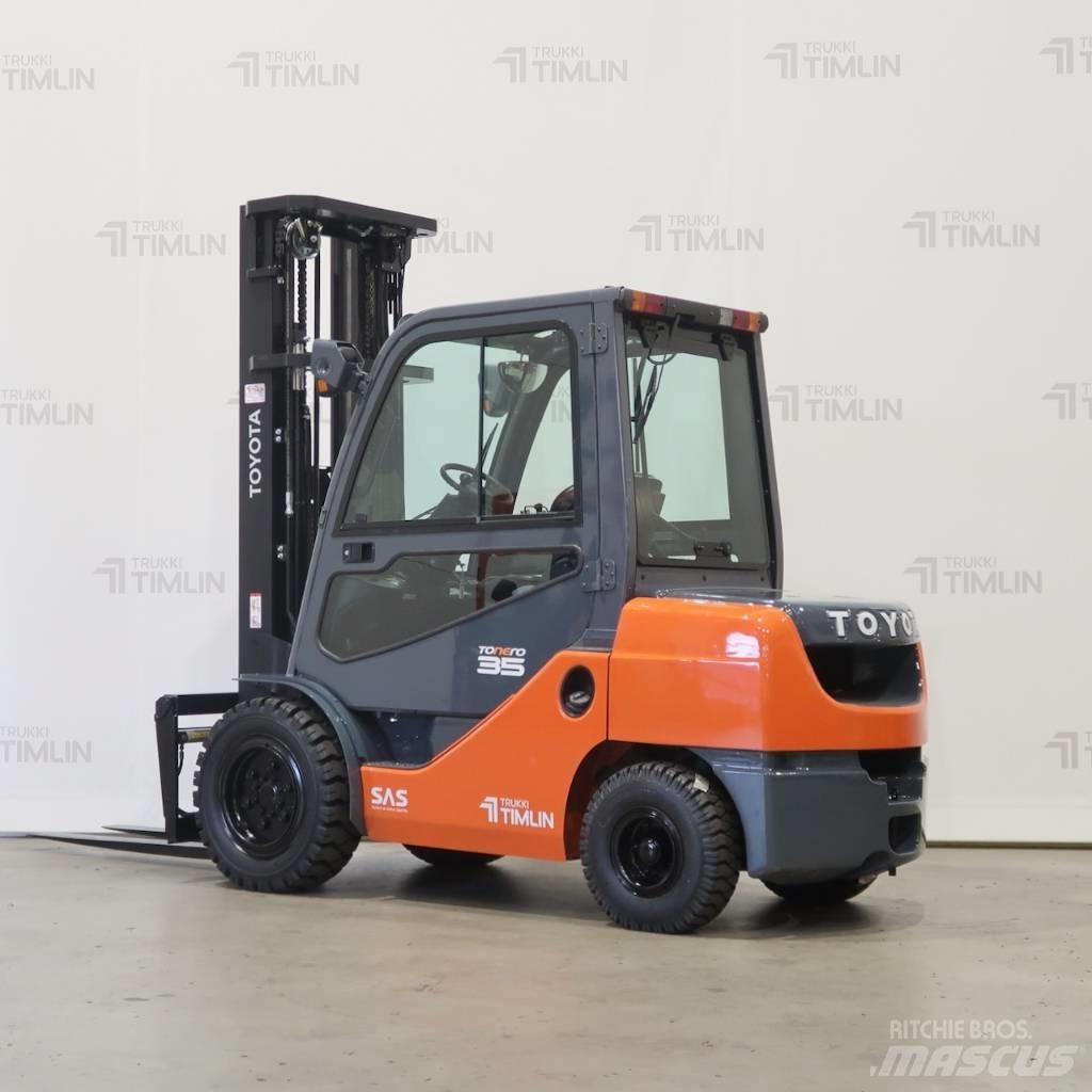 Toyota 02-8FDJF35 Dizel forkliftler