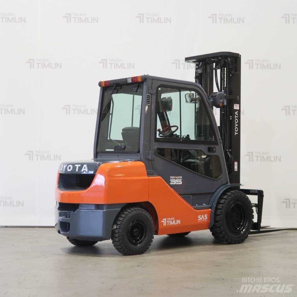 Toyota 02-8FDJF35 Dizel forkliftler