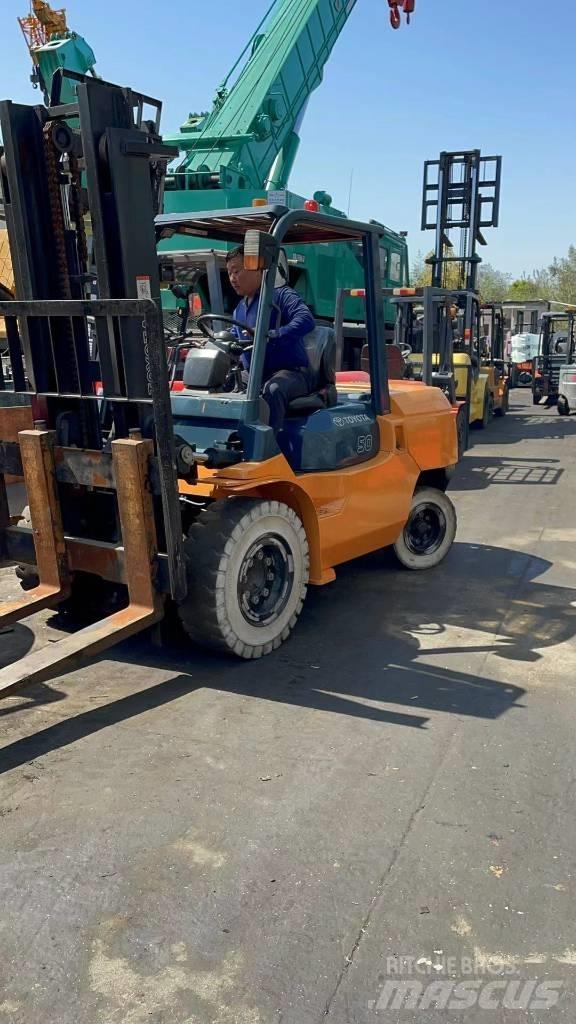 Toyota 5 ton Dizel forkliftler