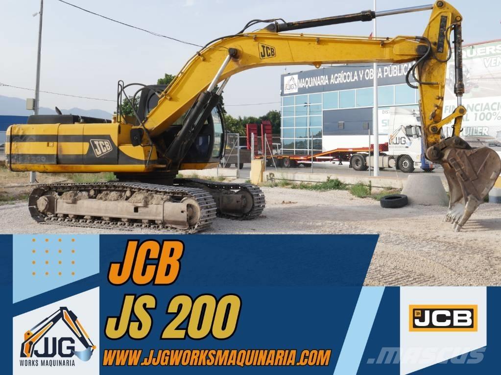 JCB JS 200 Paletli ekskavatörler