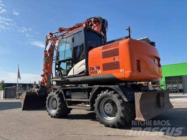 Hitachi ZX 140 W-5 Lastik tekerli ekskavatörler