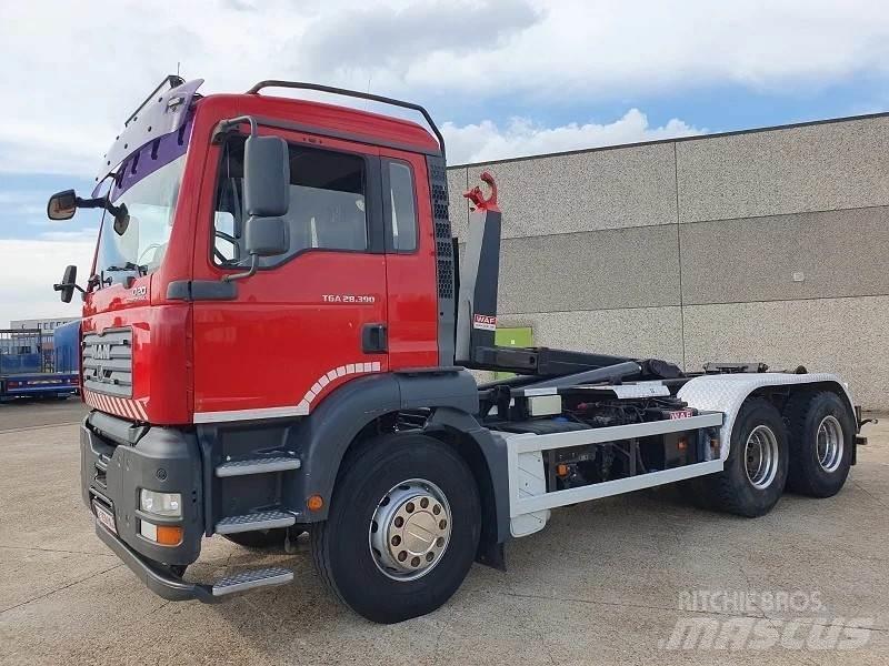 MAN TGA 28.390 Vinçli kamyonlar