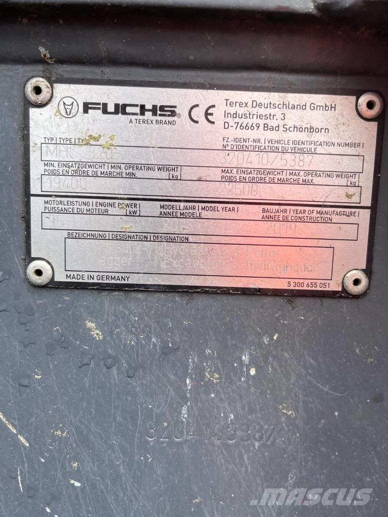 Terex Fuchs MHL320 Digerleri