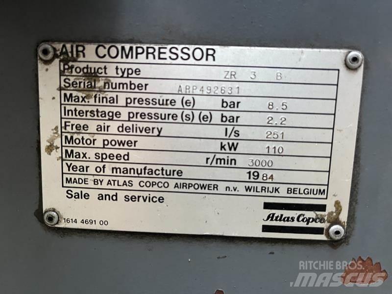 Atlas Copco ZR 3 B Kompresörler