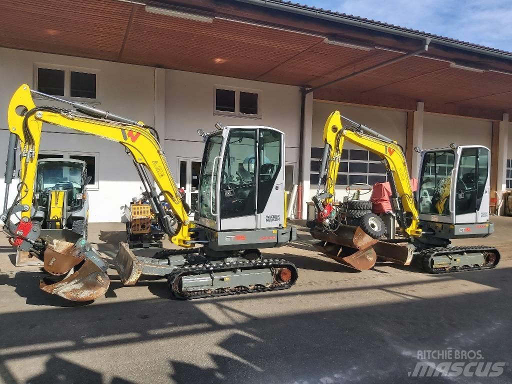 Wacker Neuson ET35 Paletli ekskavatörler
