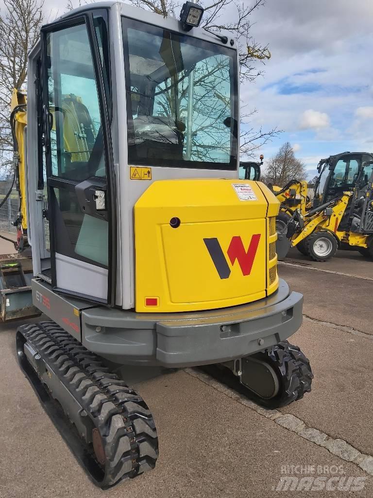 Wacker Neuson ET35 Paletli ekskavatörler