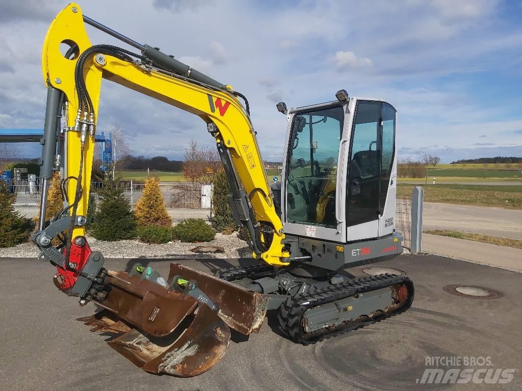 Wacker Neuson ET35 Paletli ekskavatörler