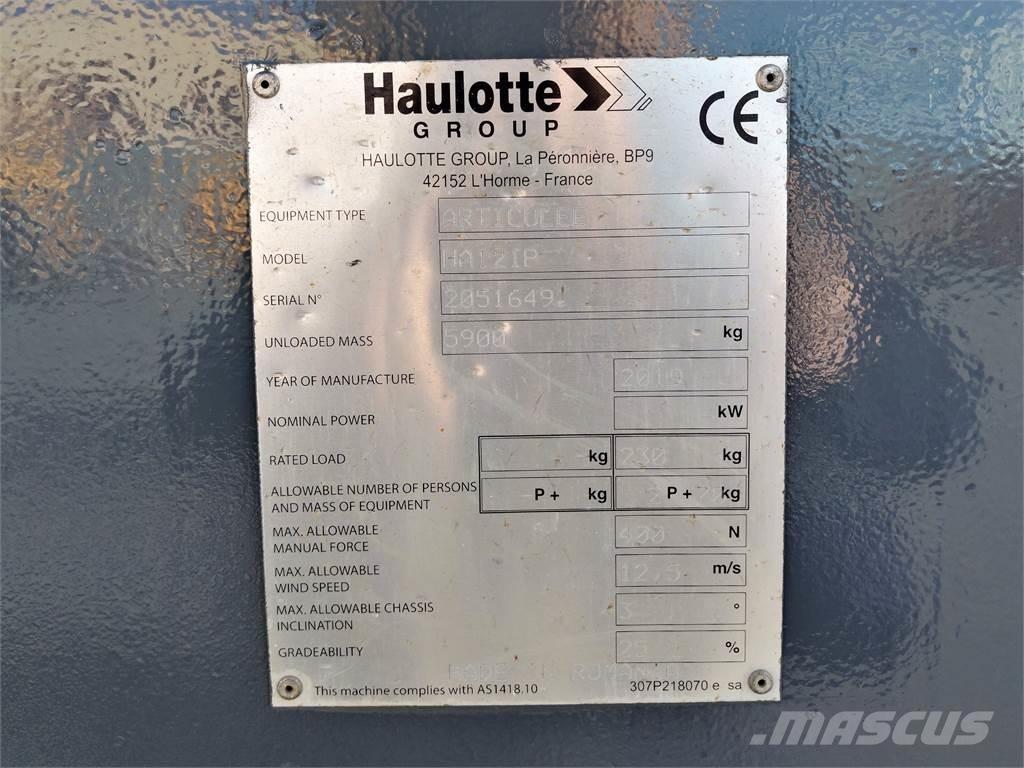 Haulotte HA12IP Körüklü personel platformları