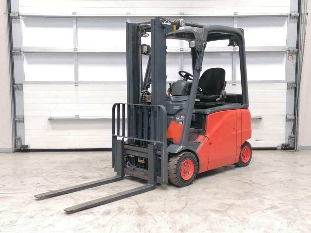 Linde E16PH-01 Elektrikli forkliftler