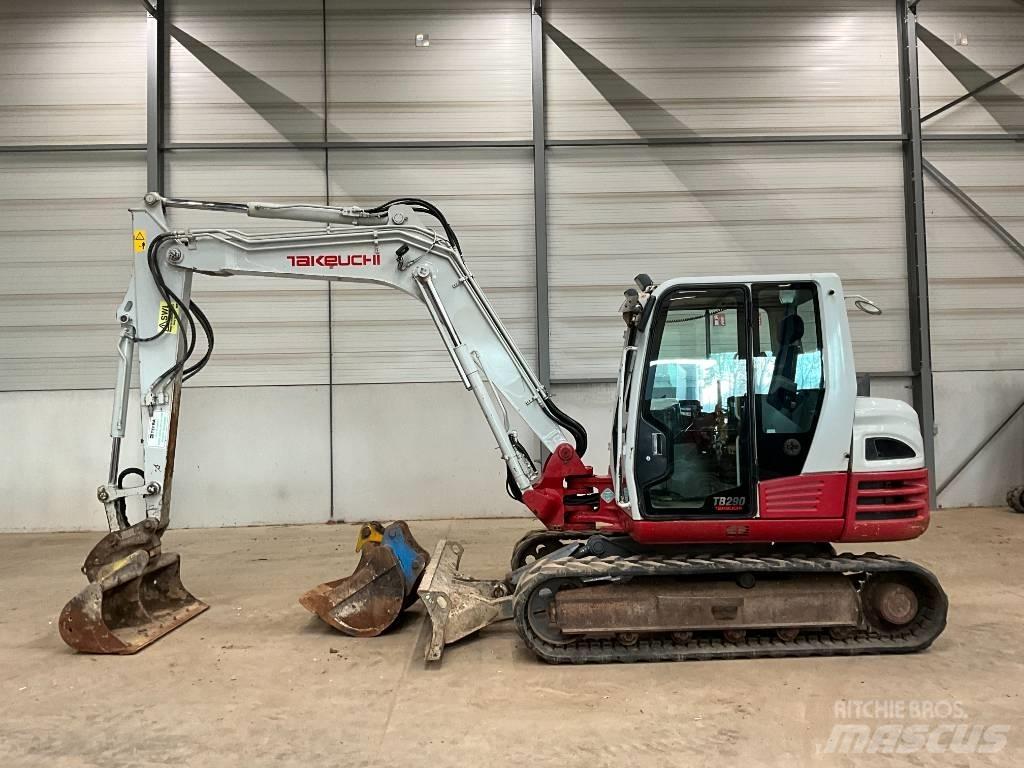 Takeuchi TB 290 Midi ekskavatörler 7 - 12 t