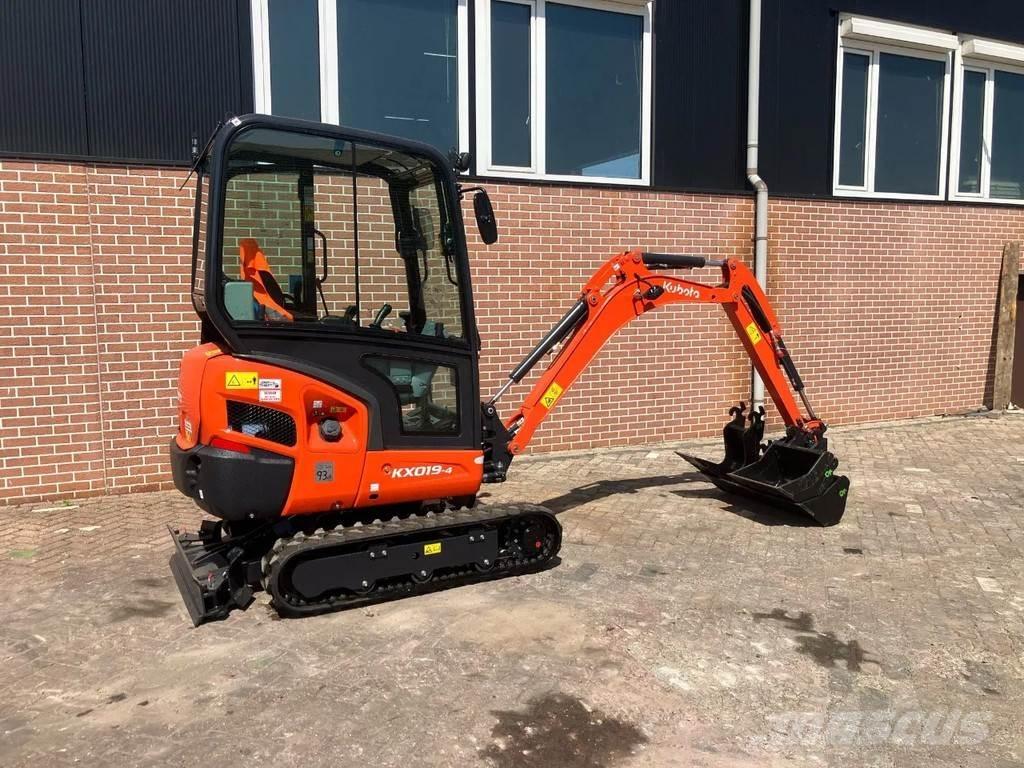 Kubota KX019 4 Mini ekskavatörler, 7 tona dek
