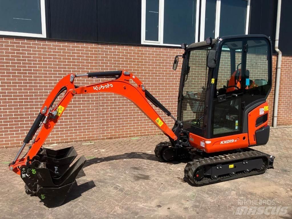 Kubota KX019 4 Mini ekskavatörler, 7 tona dek