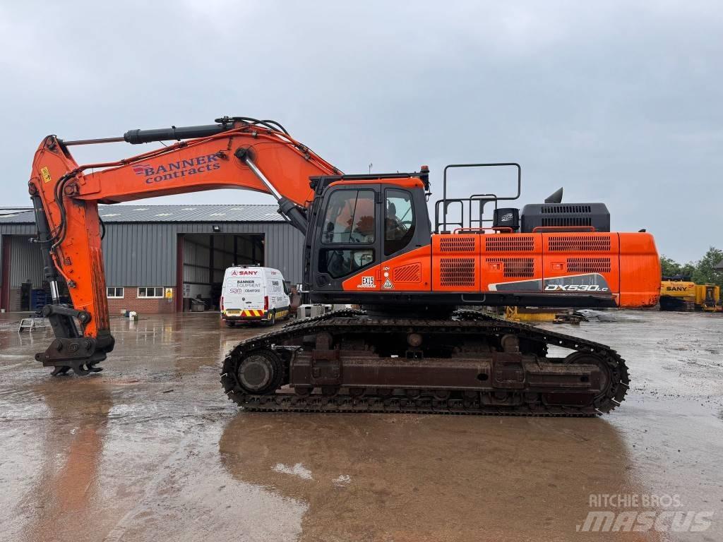 Doosan DX 530 LC-5 Paletli ekskavatörler