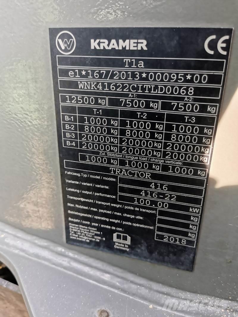 Kramer KT447 Teleskopik yükleyiciler