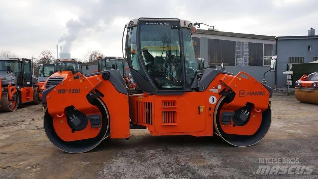 Hamm HD+120iVV Çift tamburlu silindirler