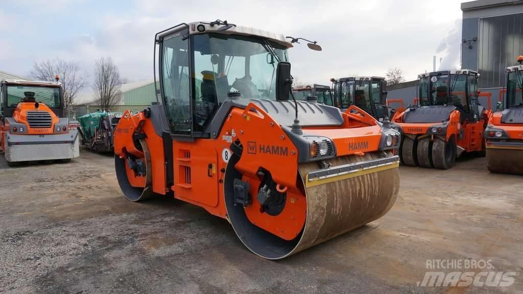 Hamm HD+120iVV Çift tamburlu silindirler