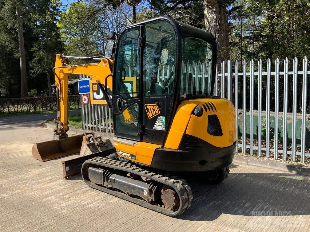 JCB 8026 CTS Mini ekskavatörler, 7 tona dek