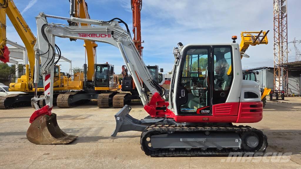 Takeuchi TB 290 Midi ekskavatörler 7 - 12 t