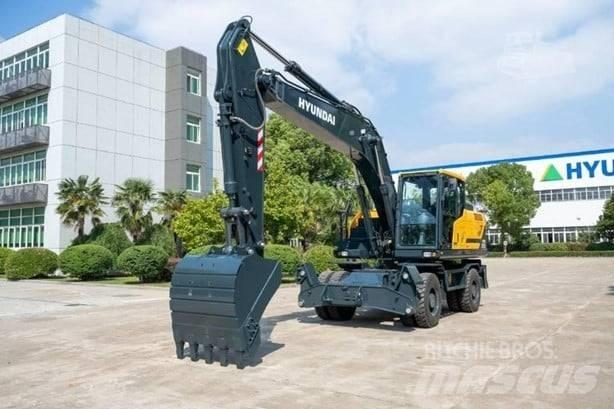 Hyundai HW210 Lastik tekerli ekskavatörler