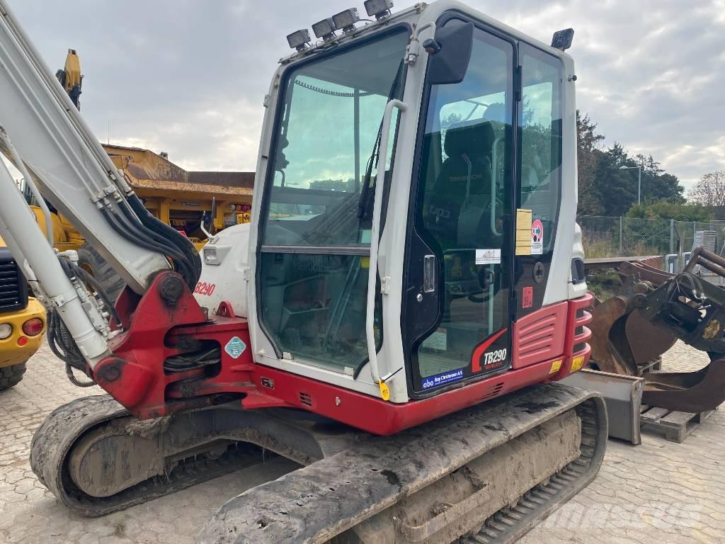 Takeuchi TB 290 Mini ekskavatörler, 7 tona dek