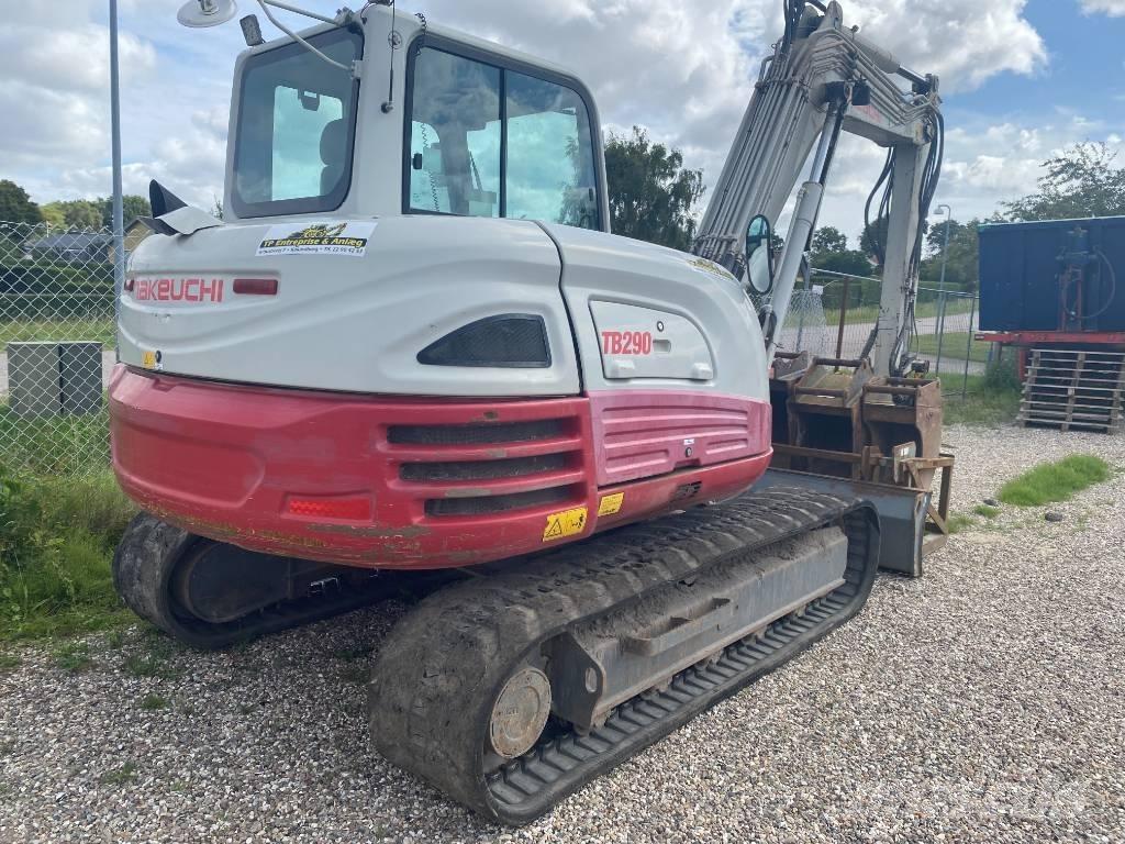 Takeuchi TB 290 Mini ekskavatörler, 7 tona dek
