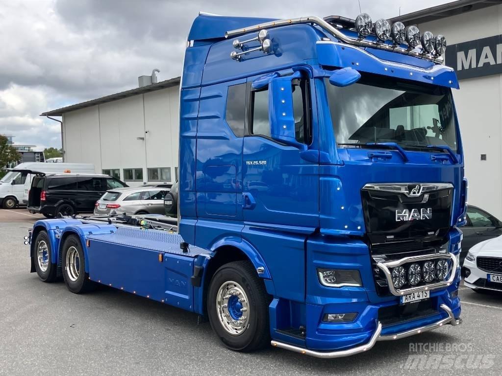 MAN TGX 26.510 Vinçli kamyonlar
